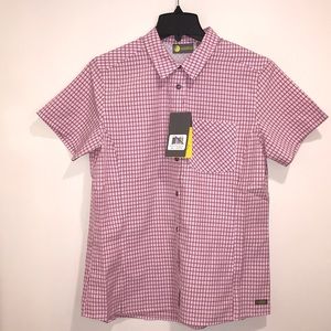 Solstice UPF 30 Checkered Plaid Shirt NWT L